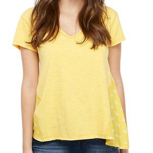 New Wonderly Women's Yellow Top Small